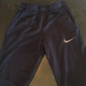 Boys black Nike pants